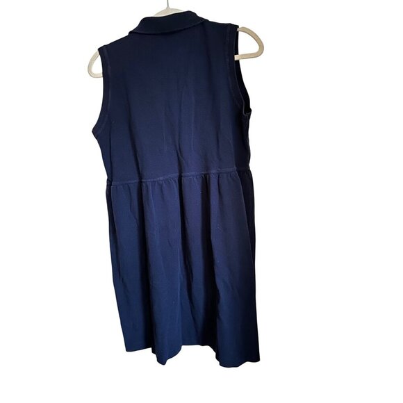 Disney Store Sleeveless Navy Polo Dress with Mickey & Friends Embroidery Size XL - Picture 5 of 8